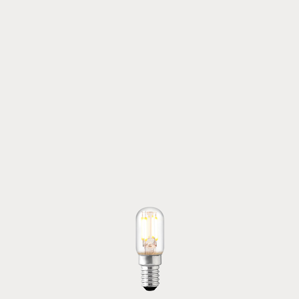 2W 24 волта постоянен ток пилотна LED крушка E14 в топло бяло