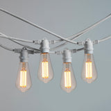 10m White Outdoor Festoon String Lights - LiquidLEDs™ - Festoon String