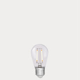1W 24 волта постоянен ток S14 LED крушка с разбиващо се стъкло E27 в екстра топла светлина