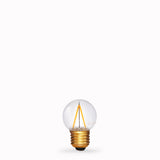 1W Fancy Round Shatterproof LED Bulb E27 in Extra Warm - LiquidLEDs™ - Edison Bulbs