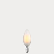 Dulora 2.5W Candle LED Bulb E14 Frost in Warm White