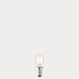 2W 24 волта постоянен ток пилотна LED крушка E14 в топло бяло