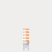 Dulora 2W 12-24 Volt AC/DC G9 Frost LED Bulb