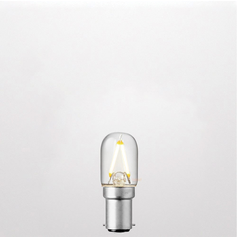 2W Pilot LED Light Bulb B15 in Warm White - LiquidLEDs™ - Mini bulbs