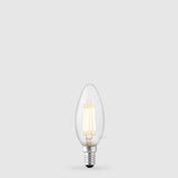 4W 12 Volt DC Candle LED Bulb E14 in Warm White - LiquidLEDs™ - Candle Bulbs