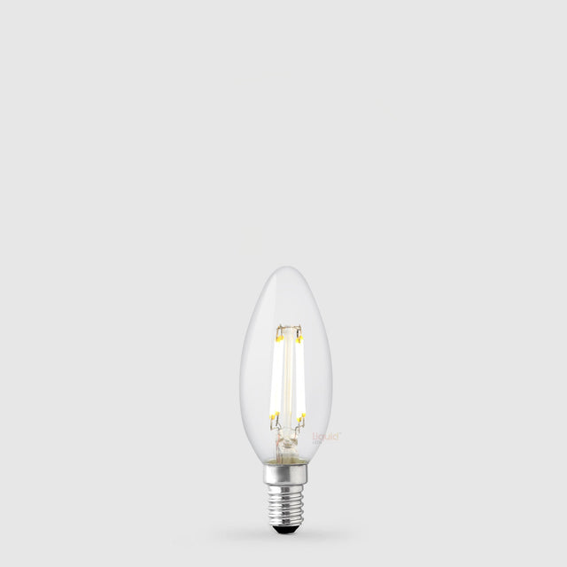 4W 24 Volt DC Candle LED Bulb E14 in Natural White - LiquidLEDs™ - Candle Bulbs