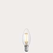 Dulora 4W Candle LED Bulb B15 Clear in Warm White