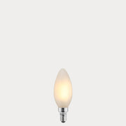 Dulora 4W Candle LED Bulb E12 Frost in Warm White