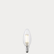 Dulora 4W Candle LED Bulb E14 Clear in Natural White
