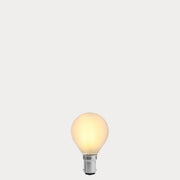 Dulora 4W Fancy Round LED Bulb B15 Frost in Warm White