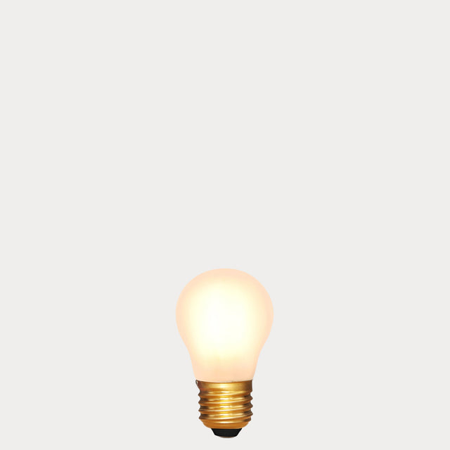 4W Fancy Round LED Bulb E27 Frost in Extra Warm - LiquidLEDs® - Fancy Round