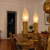 4W Flame Tip Candle LED Bulb E14 Frost in Warm White