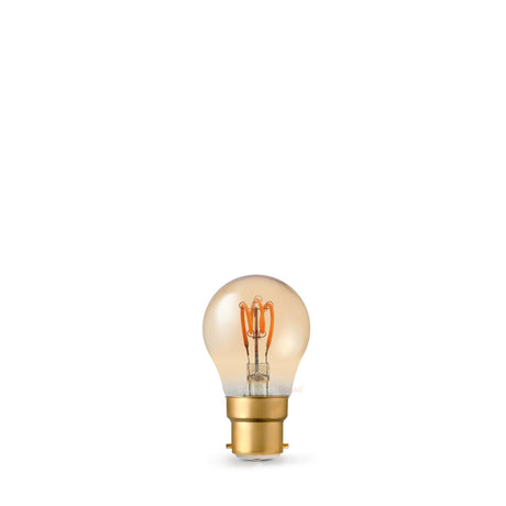 4W Vintage Fancy Round LED Bulb B22 in Ultra Warm - LiquidLEDs™ - Fancy Round