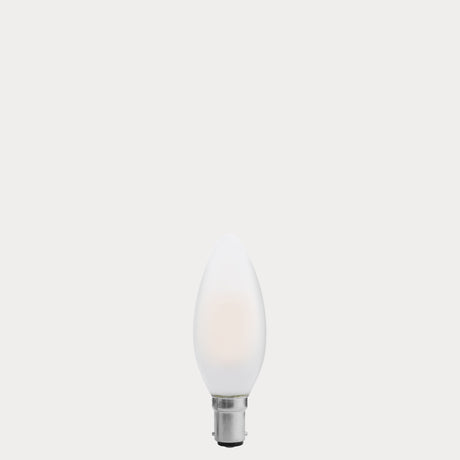 5.5W Candle LED Bulb B15 Frost in Warm White