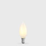 5.5W Candle LED Bulb B15 Frost in Warm White - LiquidLEDs™ - Candle Bulbs