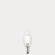 Dulora 5.5W Candle LED Bulb E14 Clear in Natural White