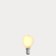 Dulora 5.5W Fancy Round LED Bulb B15 Frost in Warm White