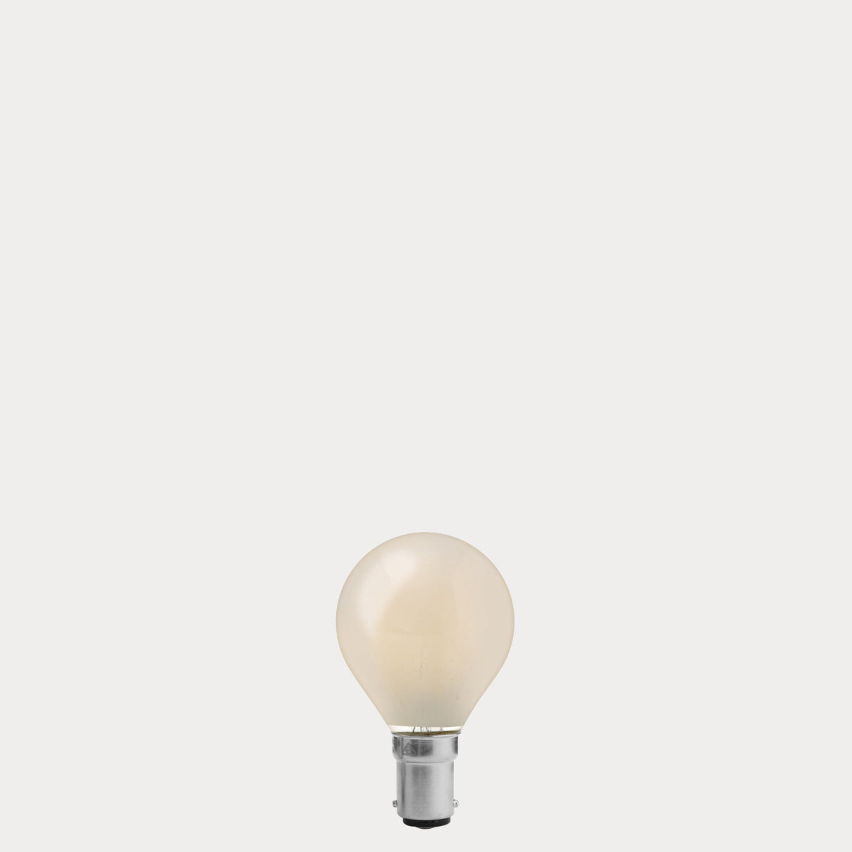 5.5W Fancy Round LED Bulb B15 Frost in Warm White - LiquidLEDs® - Fancy Round