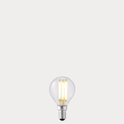 Dulora 5.5W Fancy Round LED Bulb E14 Clear in Warm White