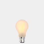 6.5W GLS LED Bulb B22 Frost in Warm White - Dulora® - Traditional Bulbs