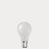 6.5W GLS LED Bulb B22 Frost in Warm White - Dulora® - Traditional Bulbs