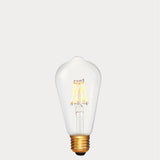 6W 24 Volt DC Edison LED Glühbirne E27 in Extra Warm