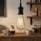 LED крушка Edison 7.2W E27 в топло бяло