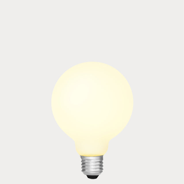 Dulora 7.2W G95 LED Globe E27 Porcelain in Soft White