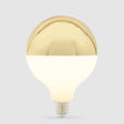 7.2W G125 Gold Crown LED Globe E27 - LiquidLEDs™ - Mirror Crown Bulbs