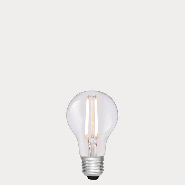 7.2W GLS LED Bulb E27 Clear in Warm White - LiquidLEDs® - Traditional Bulbs