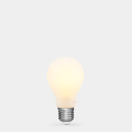 7.2W GLS LED Bulb E27 Porcelain in Warm White - LiquidLEDs™ - Traditional Bulbs