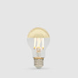 7.5W GLS Gold Crown LED Bulb E27 - LiquidLEDs™ - Mirror Crown Bulbs
