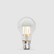 7.5W GLS Mirror Crown LED Bulb B22 - LiquidLEDs™ - Mirror Crown Bulbs
