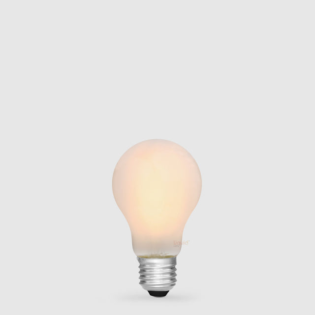 8W 12 - 24 Volt AC/DC GLS LED Bulb E27 Frost in Warm White - LiquidLEDs™ - Traditional Bulbs