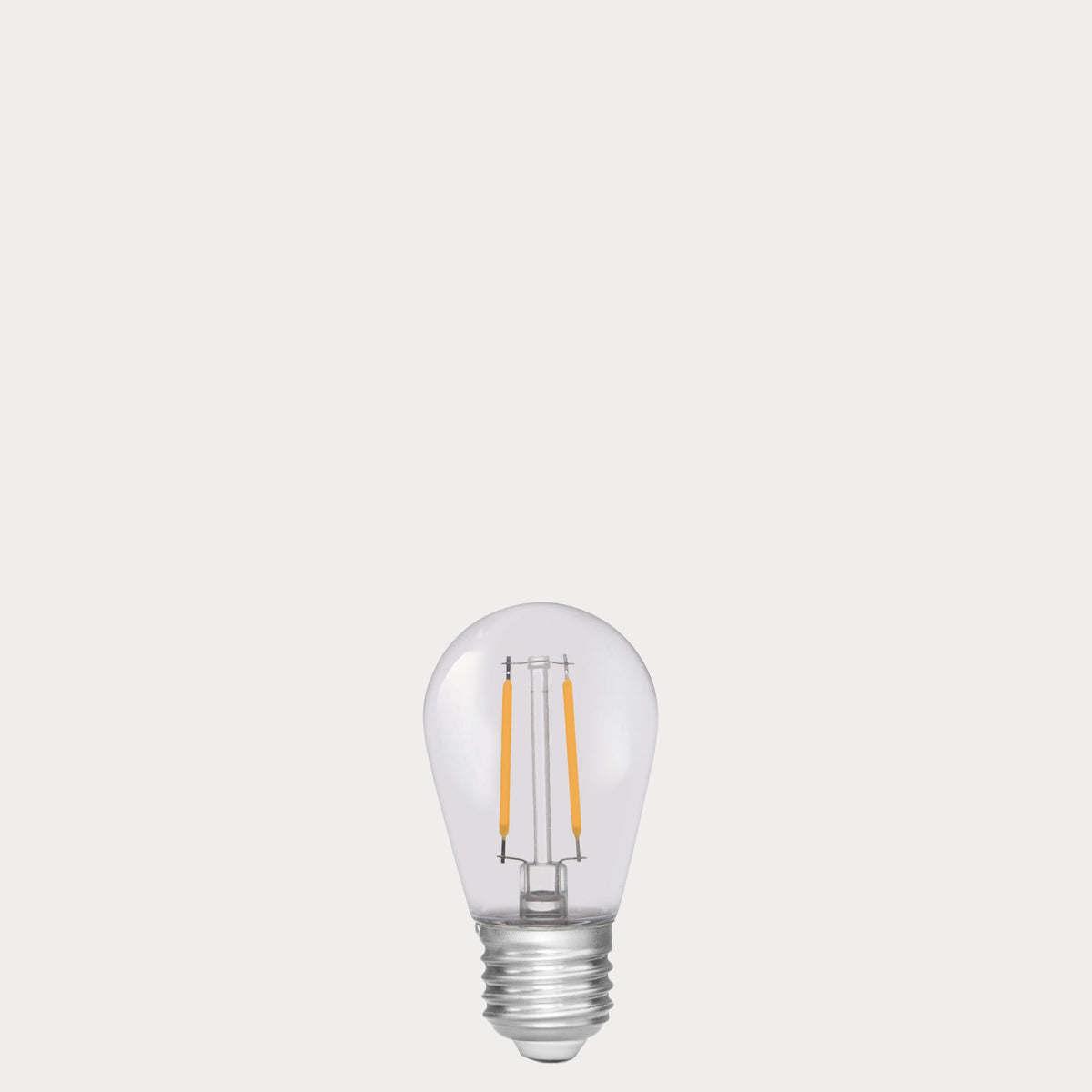 1W 24 волта постоянен ток S14 LED крушка с разбиващо се стъкло E27 в екстра топла светлина