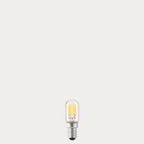 2W 24 волта постоянен ток пилотна LED крушка E14 в топло бяло
