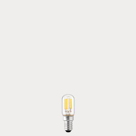 Bombilla LED piloto de 2W 24 Voltios CC E14 en blanco cálido
