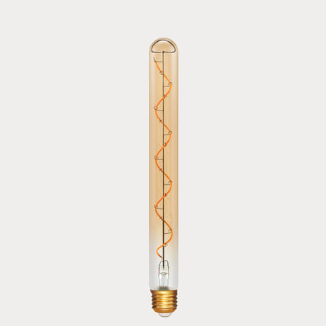 4W Długa Spiralna Żarówka LED E27 w Ultra Ciepłym Świetle