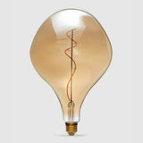 Oversized Designer Amber 180mm LED Bulb - LiquidLEDs™ - Oversized Bulbs
