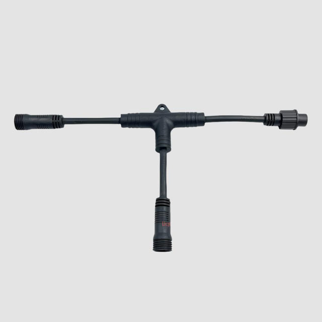 2 Way T Shaped Festoon String Splitter - LiquidLEDs™ - Festoon Accessories