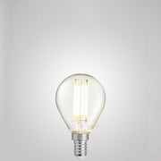 Dulora 4W Fancy Round LED Bulb E14 Clear in Soft White
