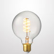 4W G95 Spiral LED Globe E27 in Extra Warm - LiquidLEDs™ - Globe Bulbs