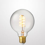 Dulora 4W G95 Spiral LED Globe E27 in Extra Warm