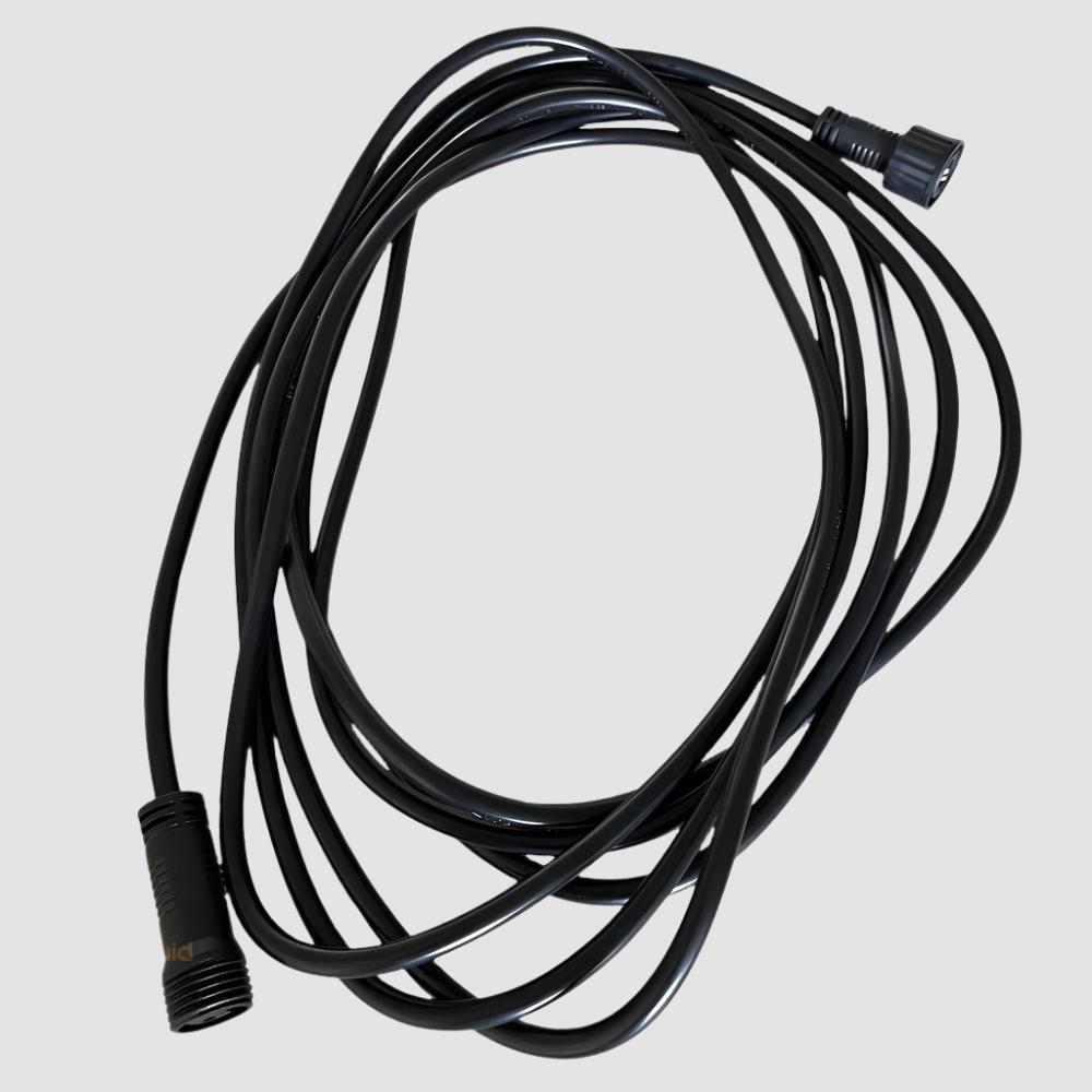 Extension Cord Black for Festoon Lighting - LiquidLEDs™ - Festoon Accessories
